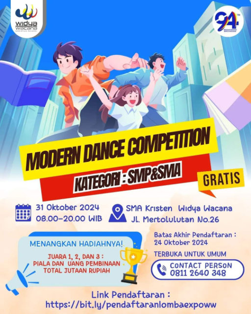 berita, Rayakan HUT Ke-94 Tahun Sekolah Kristen Widya Wacana, sma widya wacana, widya wacana, ysk,  yayasan sekolah kristen, yayasan, surakarta, sma