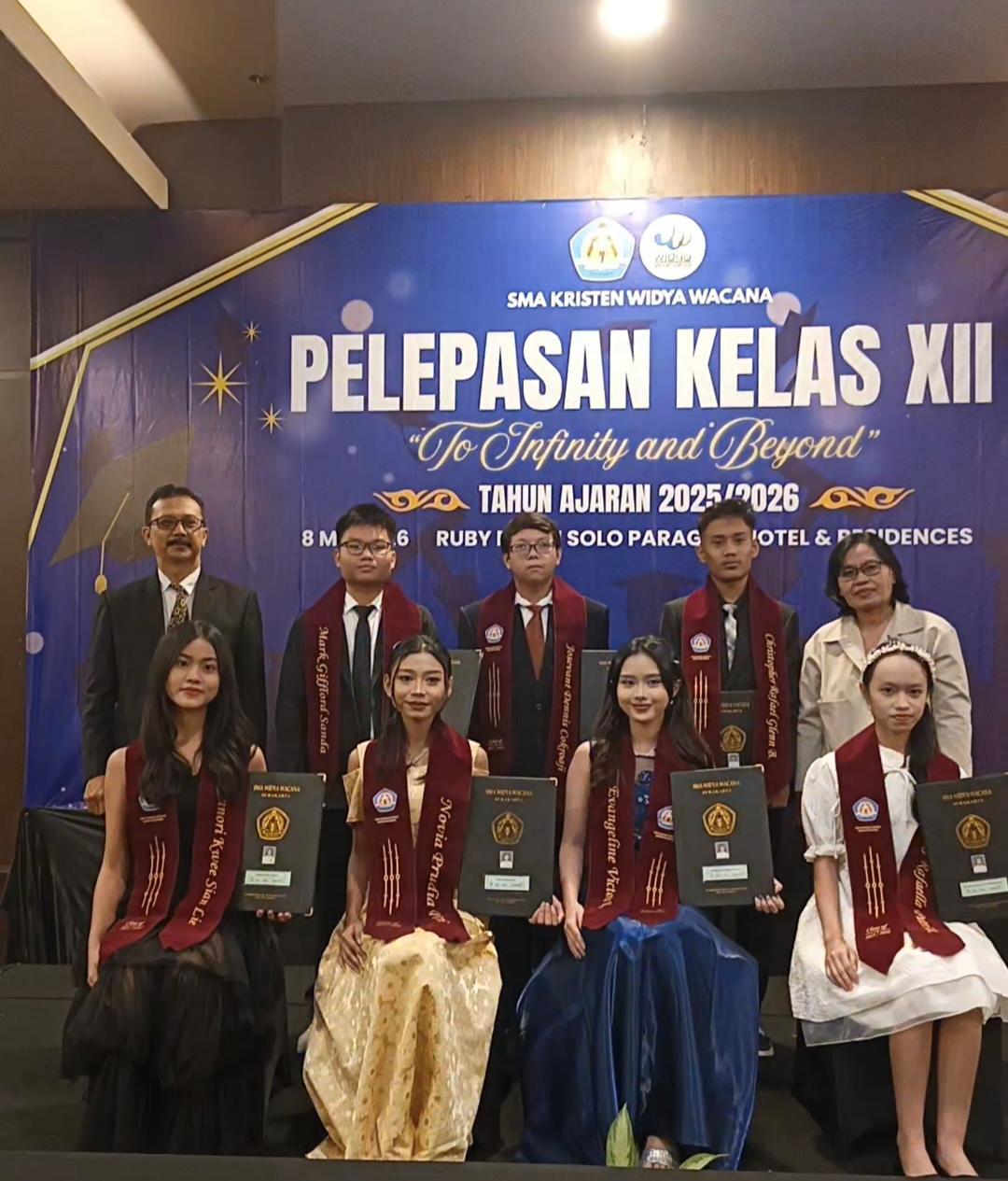 berita, Pelepasan Murid Kelas XII Tahun ajaran 2025/2026, sma widya wacana, widya wacana, ysk,  yayasan sekolah kristen, yayasan, surakarta, sma