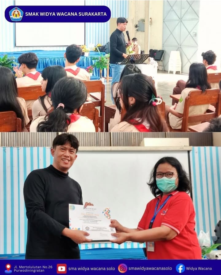 berita, Workshop Artificial Intelligence (AI) 2025, sma widya wacana, widya wacana, ysk,  yayasan sekolah kristen, yayasan, surakarta, sma