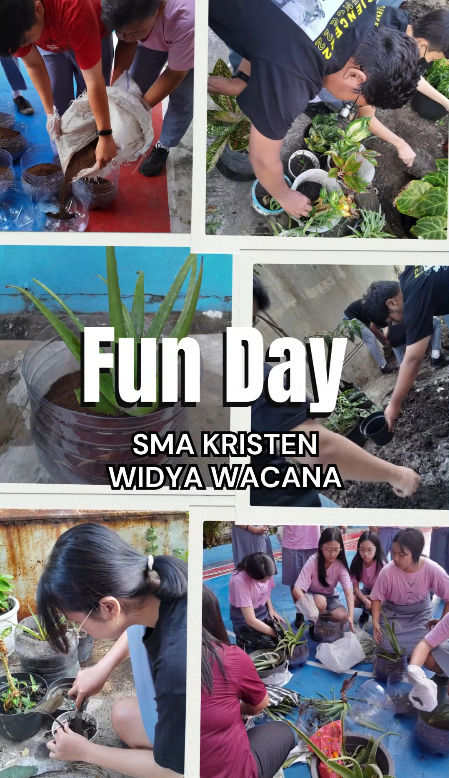 PPDB, Fun Day Activity - Kerja Bakti, sma widya wacana, widya wacana, ysk,  yayasan sekolah kristen, yayasan, surakarta, sma